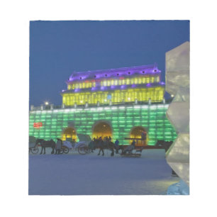 CHINA, Provinz Heilongjiang, Haerbin (Harbin). Notizblock