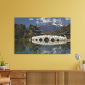 CHINA, Provinz Yunnan, Lijiang. Lijiang Old Leinwanddruck (Insitu (Wohnzimmer))