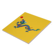 China Qing Dynastie Flag (chinesischer Drache) (as Fliese (Seite)