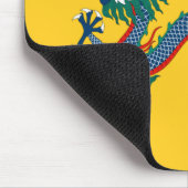 China Qing Dynastie Flag (chinesischer Drache) (as Mousepad (Ecke)