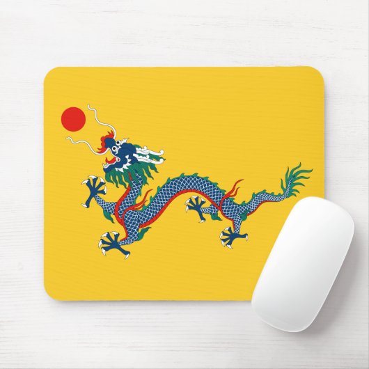 China Qing Dynastie Flag (chinesischer Drache) (as Mousepad (Mit Mouse)