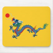 China Qing Dynastie Flag (chinesischer Drache) (as Mousepad (Vorne)