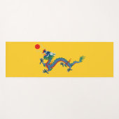 China Qing Dynastie Flag (chinesischer Drache) (as Yogamatte (Vorderseite (Horizontal))