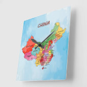 China Quadratische Wanduhr (Winkel)