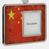 China Rahmen-Ornament Silber (Rechts)