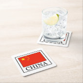 China Rechteckiger Pappuntersetzer (Vor Ort)