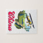 China Reiseplakat Puzzle (Horizontal)