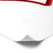 China Reiseplan Logo Poster (Ecke)