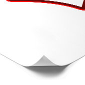 China Reiseplan Logo Poster (Ecke)