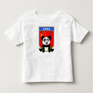 China Rings Panda Kleinkind T-shirt