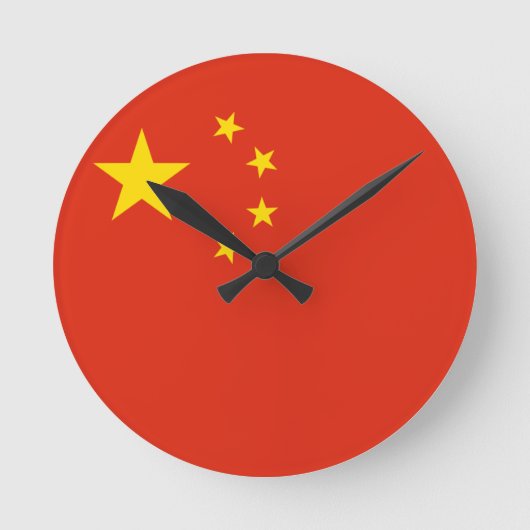 China Runde Wanduhr (Vorderseite)