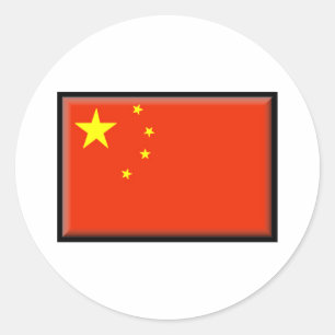 China Runder Aufkleber