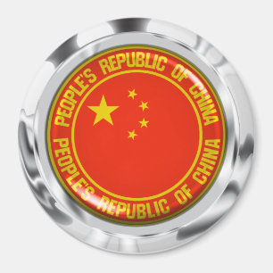 China-rundes Emblem Magnet