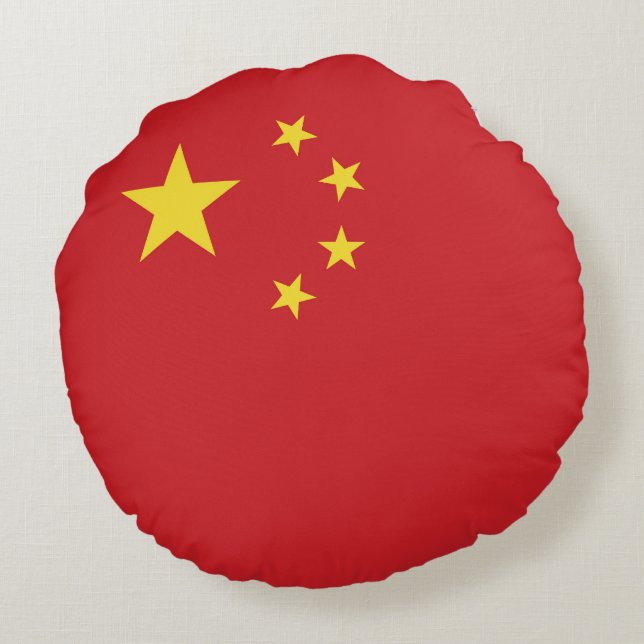 China Rundes Kissen (Rückseite)