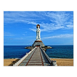 China Sculpture Fotodruck