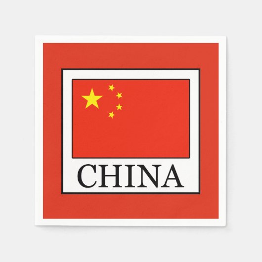 China Serviette (Vorderseite)