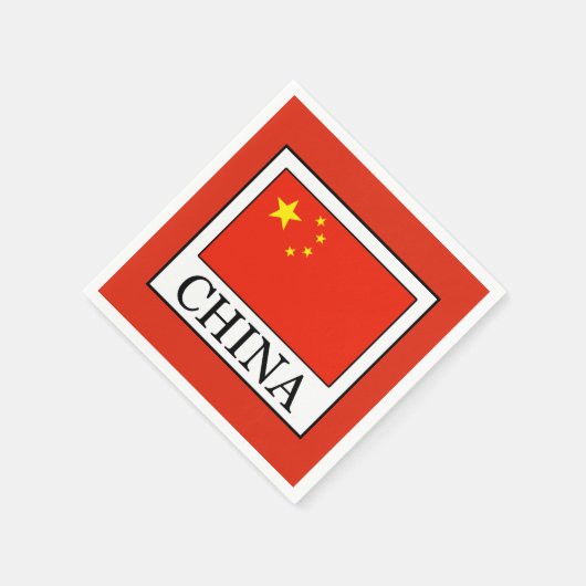 China Serviette (Ecke)