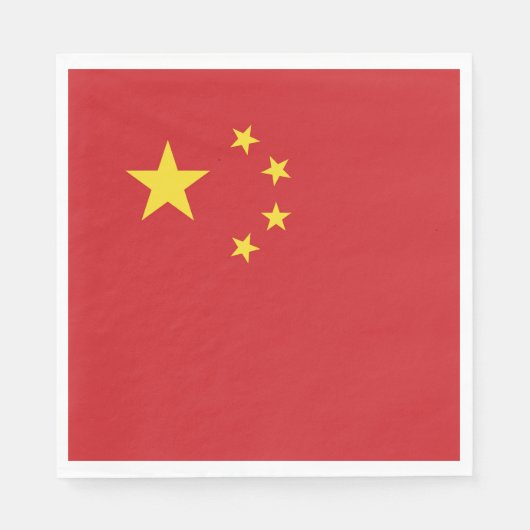 China Serviette (Vorderseite)