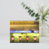 China, Shanghai. Bar im Xin Tian Di Bar 2 Postkarte (Stehend Vorderseite)