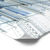 China, Shanghai | Flughafen Pudong Poster (Ecke)