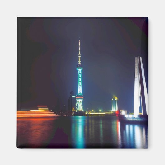 China Shanghai Oriental Pearl Tower Magnet (Vorne)