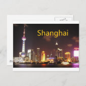 China Shanghai (St.K. Postkarte (Vorne/Hinten)