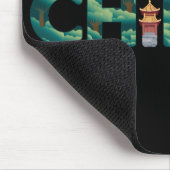 China Shanghai Temple Panda Mousepad (Ecke)
