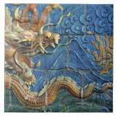 China, Shanxi, Datong, Wand von neun Drachen Fliese (Vorderseite)