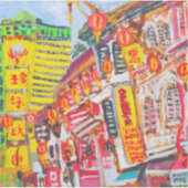 China Singapur Aufkleber (Vorderseite)