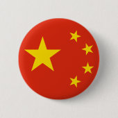 China Stars Button (Vorderseite)