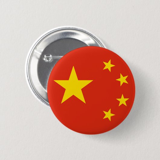 China Stars Button (Vorne & Hinten)