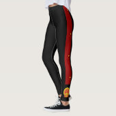 China stripes Flagge Leggings (Links)