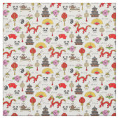 China-Symbol-Muster Stoff (Muster)