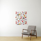 China-Symbol-Muster Wandteppich (Beispiel)