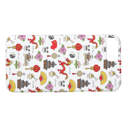 China-Symbolmuster Case-Mate iPhone Hülle (Rückseite (Horizontal))