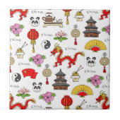 China-Symbolmuster Fliese (Vorderseite)