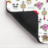 China-Symbolmuster Mousepad (Ecke)
