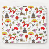 China-Symbolmuster Mousepad (Vorne)