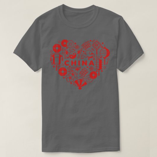 China T-Shirt (Design vorne)