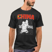China Table Tennis Support Chinese Ping Pong Tea T-Shirt (Vorderseite)