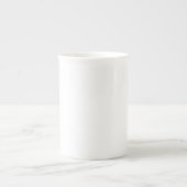 China Tasse Abstrakt Art Schwarz-weiß Gold (Vorderseite)