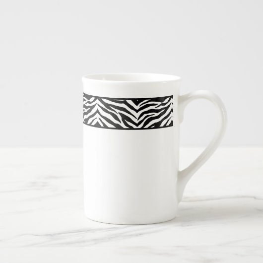 China-Tasse Zebra Print Porzellantasse (Rechts)