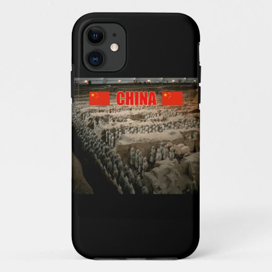 CHINA Terracotta Army Case-Mate iPhone Hülle (Rückseite)