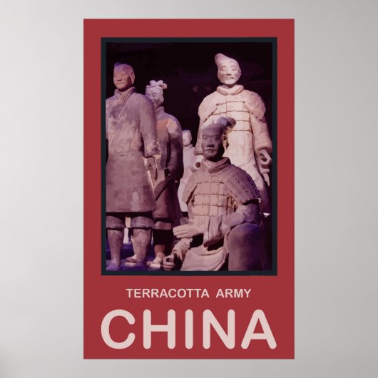 China Terracotta Army Poster (Vorne)