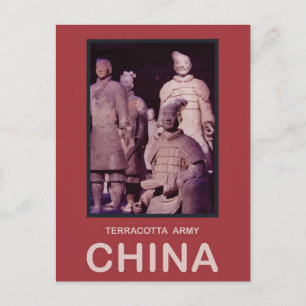 China Terracotta Army Postkarte