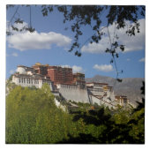 China, Tibet, Lhasa, Potala Palace Fliese (Vorderseite)