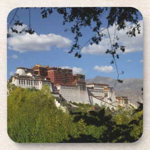 China, Tibet, Lhasa, Potala Palace Getränkeuntersetzer