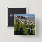 China, Tibet, Lhasa, Potala-Palast 2 Button (Vorne & Hinten)