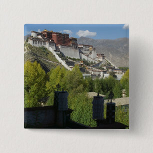 China, Tibet, Lhasa, Potala-Palast 2 Button