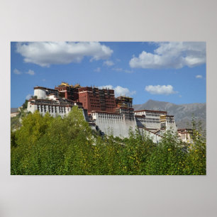 China, Tibet, Lhasa, Potala-Palast 3 Poster